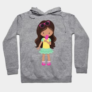 Girl With Ice Cream, Latina Girl, Cute Girl, Dress Hoodie